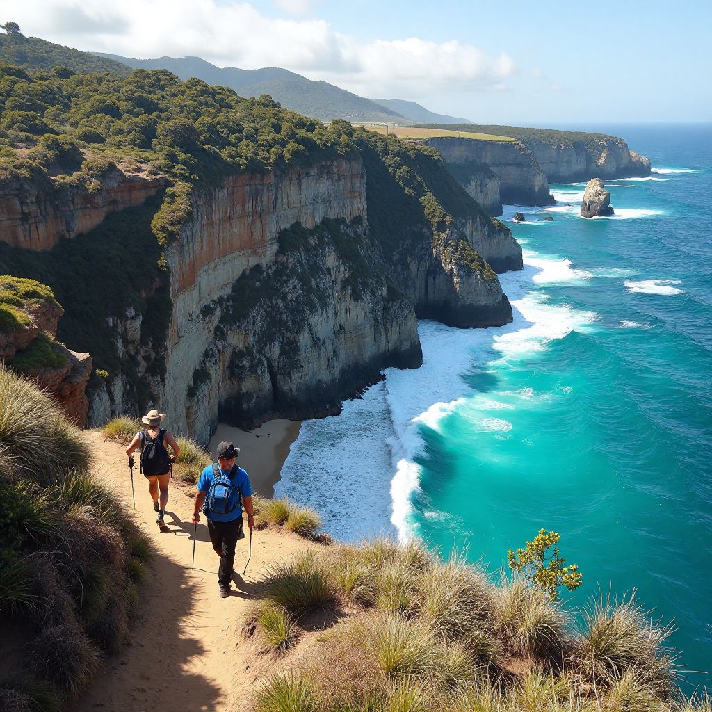 Coastal cliff exploration