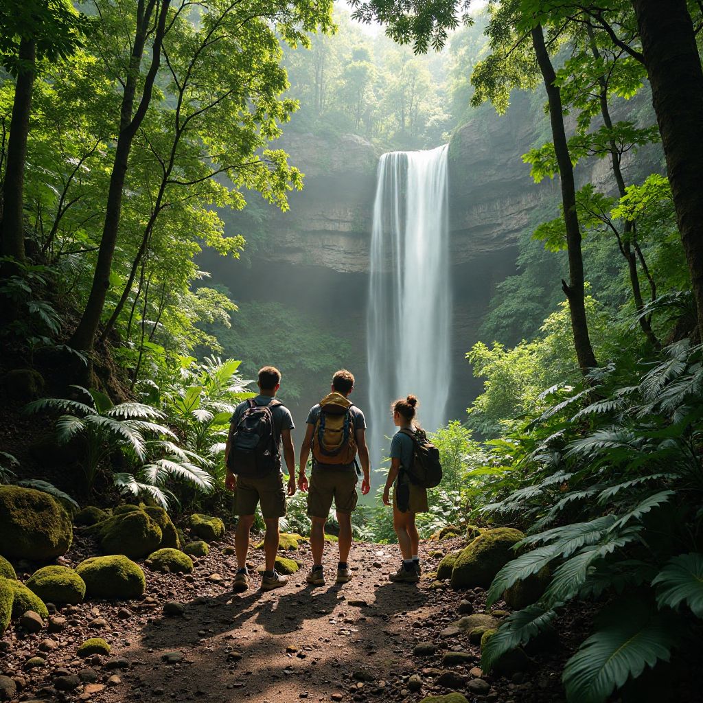 Rainforest trail discovery